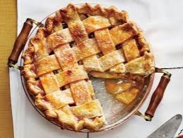 Apple Pie An apple pie is a pie or a tart, in which the principal filling ingredient is apple. It is, on occasion, served with whipped cream or ice cream on top...